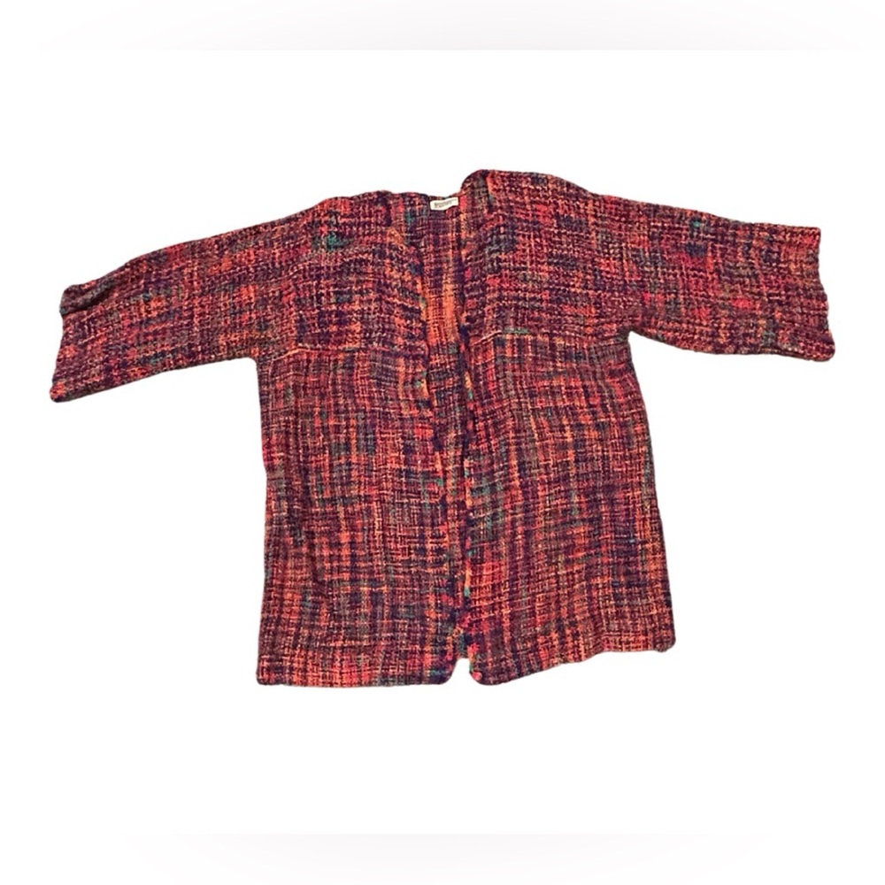 Handwoven by Harvey Knit Kimono Cardigan | Multicolor | O/S